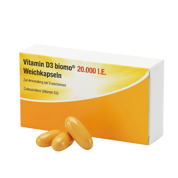 Vitamin D3 Biomo 20000 I E